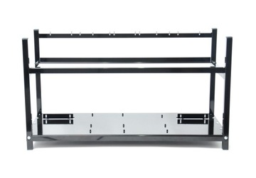 Stelaż 6-8 gpu, 2 PSU, stack