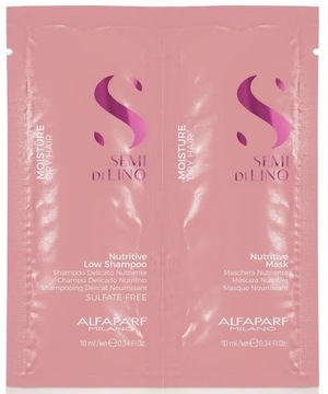 Alfaparf SDL Nutritive Szam+Maska Saszetka 2x10ml