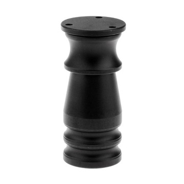 1 sztuka metalowa nóżka do szafki noga do stołu na czarno 10 cm