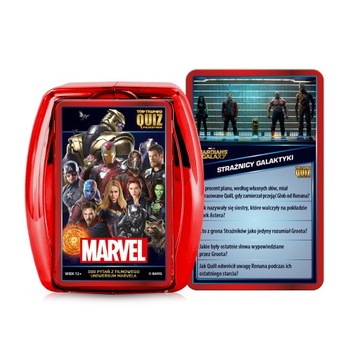 Gra karciana Top Trumps Marvel Strażnicy Galaktyki