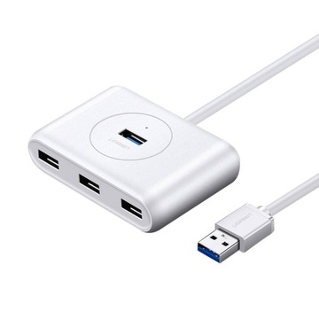 Ugreen Hub USB 3.0 4w1 - 4x USB 3.0 Zasilany 50cm