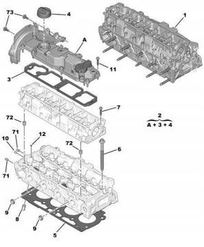 KRYT VENTILU PCV FORD FIESTA FOCUS 1.5 1.6TDCI