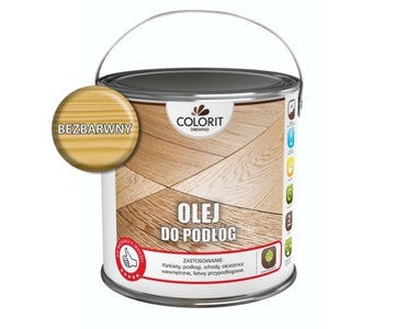 Colorit Olej Do Podłóg 5L BEZBARWNY Drewna