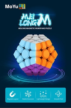 МОЮ МАГНИТНО-ЛОГИЧЕСКИЙ КУБ МЕГАМИНКС М 3х3