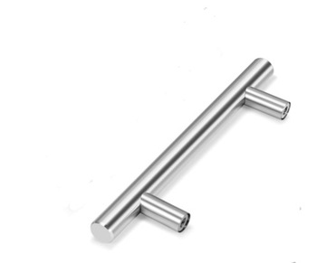 UCHWYT MEBLOWY relingowy reling 128mm INOX