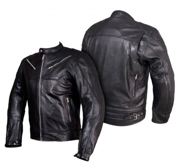 KURTKA MOTOCYKLOWA LETNIA SKÓRZANA KSM045/M