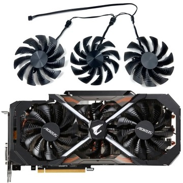 Wentylatory do Gigabyte Aorus GTX 1060 1070 1080 2060