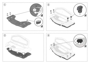 ПЕРЕДНИЙ КУЗОВ ATV GKA CFMOTO 520 2023 С ПЛАСТИКОВОЙ ОСНОВОЙ 010_150 T520FR
