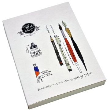 Szkicownik książkowy Allie Spencer Watercolor Soul B5 gruby 128 kartek