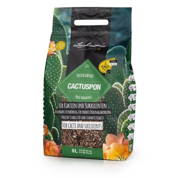 Podłoże roślinne do kaktusów CACTUSPON 6 litrów Lechuza