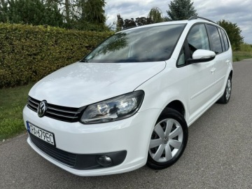 Volkswagen Touran II 1.6 TDI 105KM 2010 Volkswagen Touran Automat 7-miejsc Oryginał