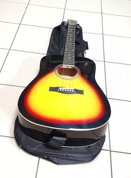 GITARA KLACZYNA MAX MUSIC FUTERAŁ