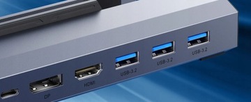 JSAUX HUB USB-C HDMI DisplayPort 4K 60 Гц USB-C PD