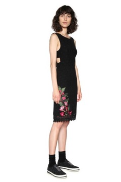 DESIGUAL CZARNA SUKIENKA CUT OUT (38)