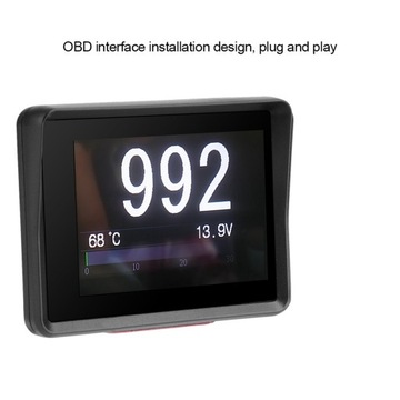 ИНСТРУМЕНТЫ АВТОМОБИЛЬНЫЕ ЧАСЫ ТЕМПЕРАТУРА HUD OBD