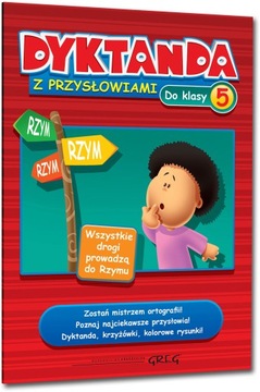 Zestaw DYKTANDA x3 kl 4-6 5. Z PRZYSŁOWIAMI Joanna