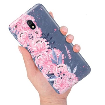ETUI DO XIAOMI REDMI 8A Kwiaty Flower Natura Wzory