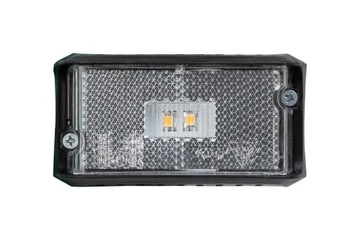 Lampa obrysowa obrysówka LED biała DPT15 z kablem