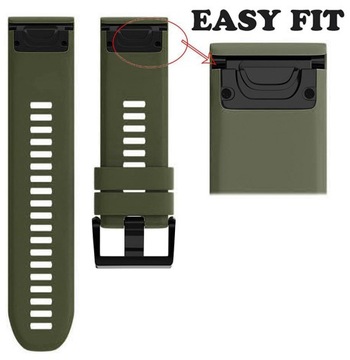 KHAKI Silikonowy Pasek Garmin FENIX 7S