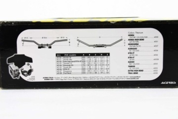 Алюминиевый руль Acerbis 28 мм + адаптер / крепление от 22 мм повторная продажа