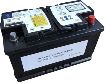 AKUMULATOR 12V 80Ah MERCEDES WIELE MODELI