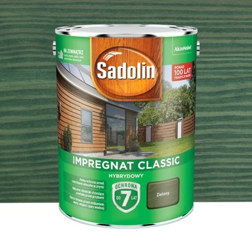 SADOLIN CLASSIC ПРОМПРЕГНАТ 0,75л ЗЕЛЕНЫЙ