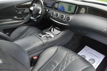 Mercedes Klasa S W222 Coupe 500 456KM 2015 Mercedes-Benz Klasa S MERCEDES S550 456KM Coupe AMG DESIGNO LED Dociagi Ka, zdjęcie 10