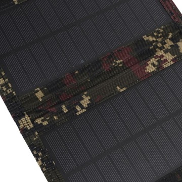 ПОРТАТИВНАЯ СОЛНЕЧНАЯ ЗАРЯДНАЯ ПАНЕЛЬ 20ВТ 5В КОМПЛЕКТ