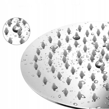 Тонкий стальный душ дождь душ 30 см тонкий спрей хром