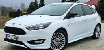 Ford Focus III Sedan Facelifting 1.5 EcoBoost 150KM 2017 Ford Focus 1.5 Benzyna 150 KM, ST-LINE, Niski przebieg,Polecam 1.5 Benzyna, zdjęcie 19