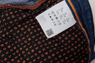 HUGO BOSS ORANGE MAINE JEANS spodnie męskie granatowe PREMIUM 31/30 pas 82