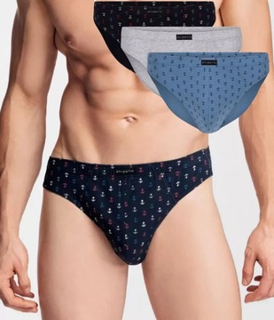 ATLANTIC !Slipy SPORT 3szt *M* 3MP-080 3kolory