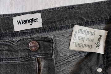 WRANGLER TEXAS JEANSY spodnie męskie szare PREMIUM 30/30 pas 76