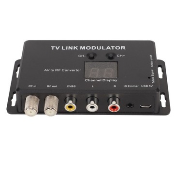 'UHF TV LINK МОДУЛЯТОР AV-ВЧ КОНВЕРТЕР TM70R