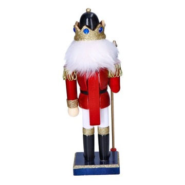 Стоящая фигурка солдата-щелкунчика, 25 см.