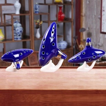 OCARINA ZELDA ОРИГИНАЛЬНЫЙ ФАРФОР 12 ОТВЕРСТИЙ ALTO C