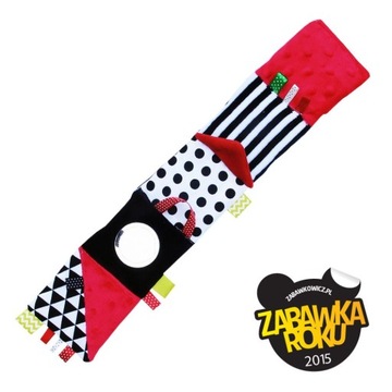 Książeczka mała czerwona kontrastowa HENCZ TOYS 94