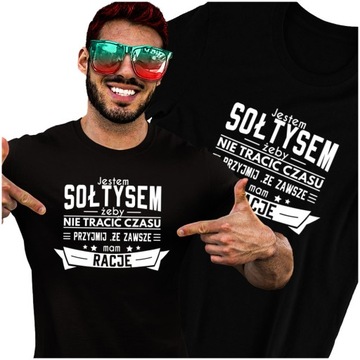 Tshirt dla SOŁTYSA ZAWSZE MAM RACJĘ XL