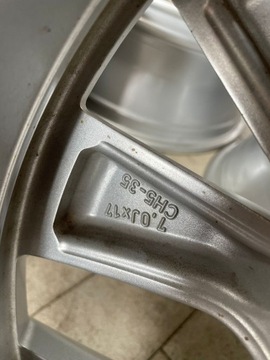 4× DISK HLINÍK RENAULT OE 2111R9043R 7.0" X 17" 5X114.3 ET -35