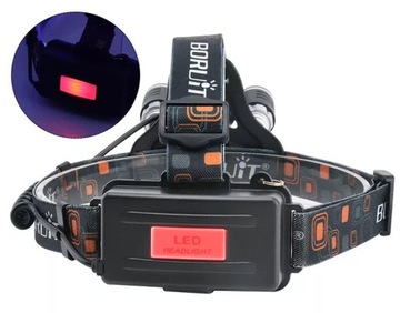 МОЩНАЯ ФАРА 3 x LED T6 АККУМУЛЯТОРНАЯ ФАРА CREE