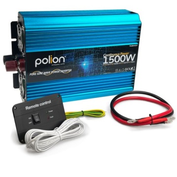 Měnič Napětí automobilová, měnič napětí Dc/ac 24 V 230 V 1500 W Sinus