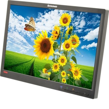 Monitor 19'' LCD DVI VGA do monitoringu biura Dell