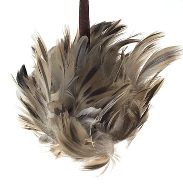 КУЛОН-БЕЗЕЗЕКА ИЗ ПЕРО ДЛЯ ТРАНСЖИ