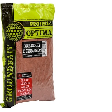 PROFESS OPTIMA Fishing Прикормка Шелковица и Корица 1кг