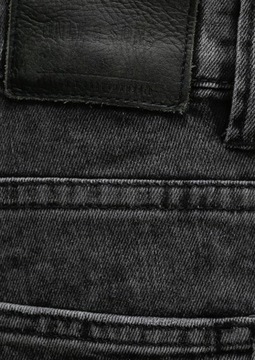 Only Sons Jeans Szare Czarne Rurki Przetarte 30/32