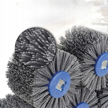 НЕЙЛОНОВАЯ ЩЕТКА ДЛЯ ПИЛЫ 80# ДЕРЕВЯННАЯ ГРЕБЕНКА ВАЛИКОВЫЙ ШЛИФОВАЛЬНЫЙ ДИСК 12x10