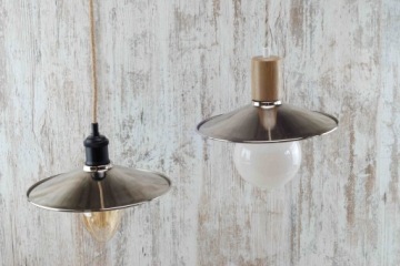хромированный металлический абажур, абажур лофт для ретро-лампы-паука Edison LOFT