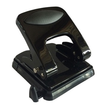 Дырокол канцелярский Левиатан 009823 40к черный x2