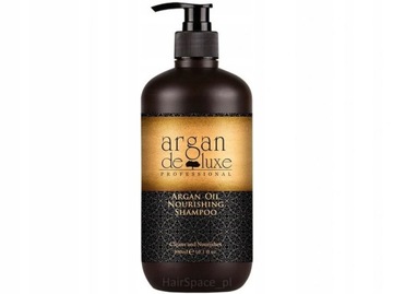 Szampon Argan de Luxe 300ml z Olejkiem Arganowym Włosy Suche i Zniszczone