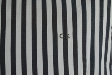 Calvin Klein The Stretch Cotton Shirt Slim Fit Koszula Męska XL